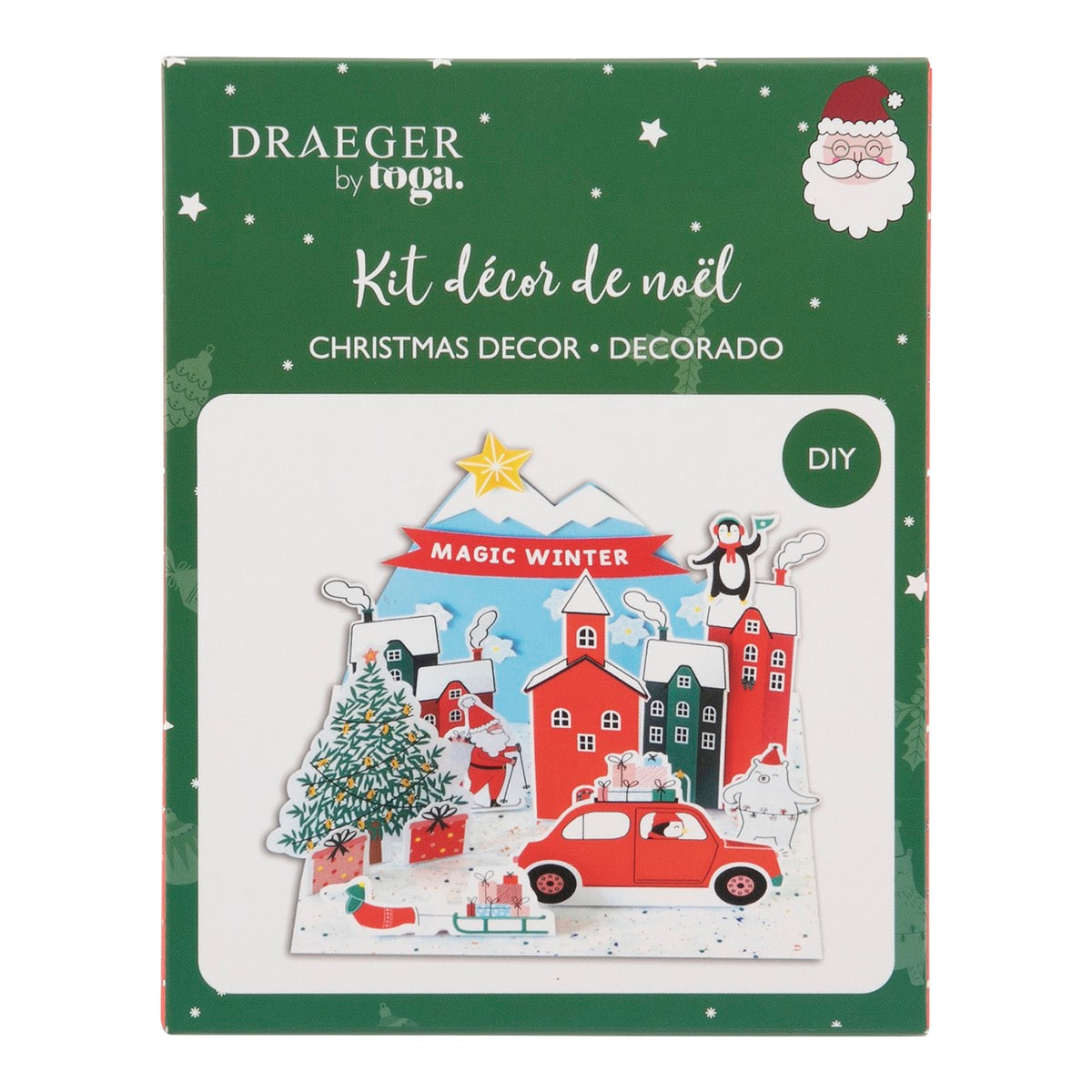 Cinta adhesiva 10 m - Navidad dorada – Draeger Paris