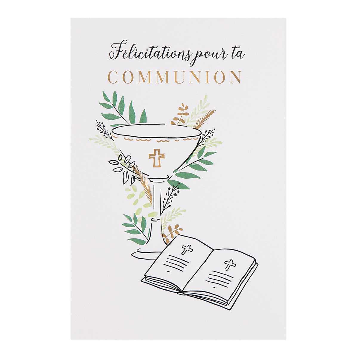 CARTE FELICITATIONS POUR TA COMMUNION