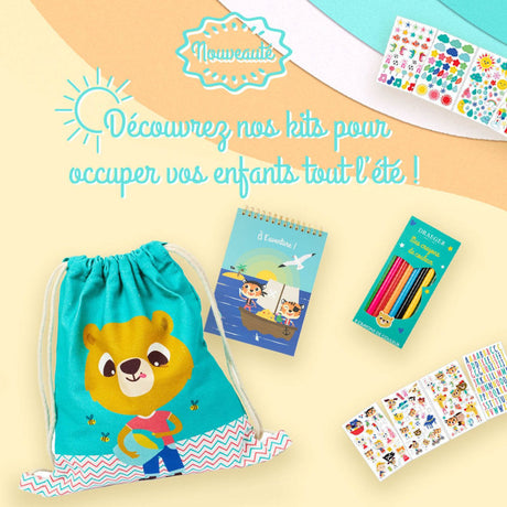 Kits créatifs pour occuper vos enfants tout l'été