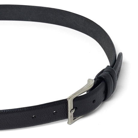 Ceinture homme en cuir grainé - Noir