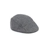 Casquette Plate en Polyester Gris