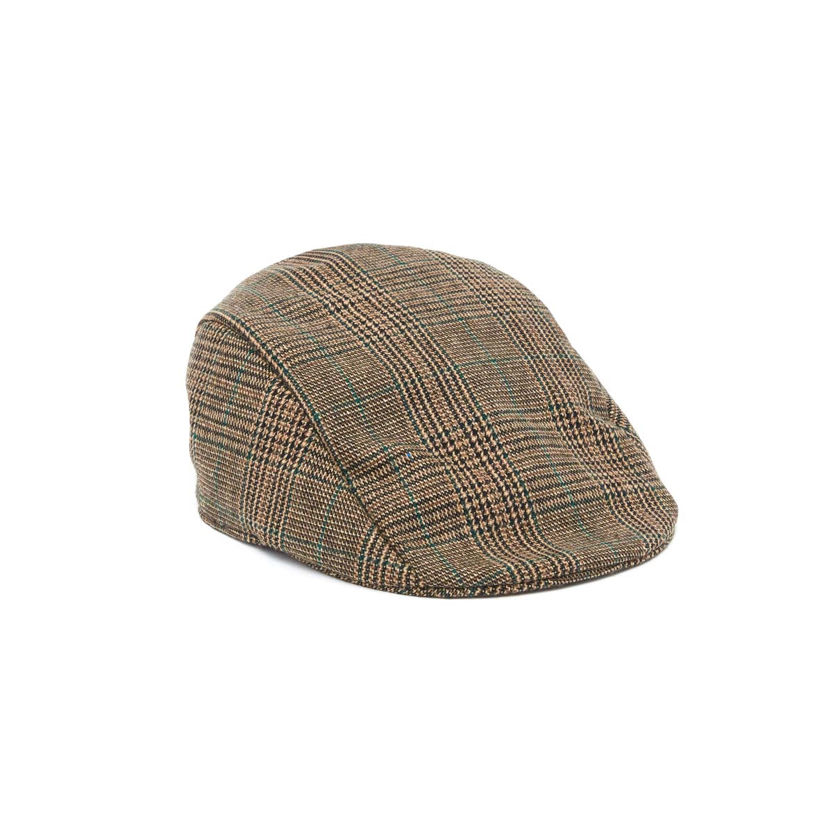 Casquette Plate Marron - 2 Tailles