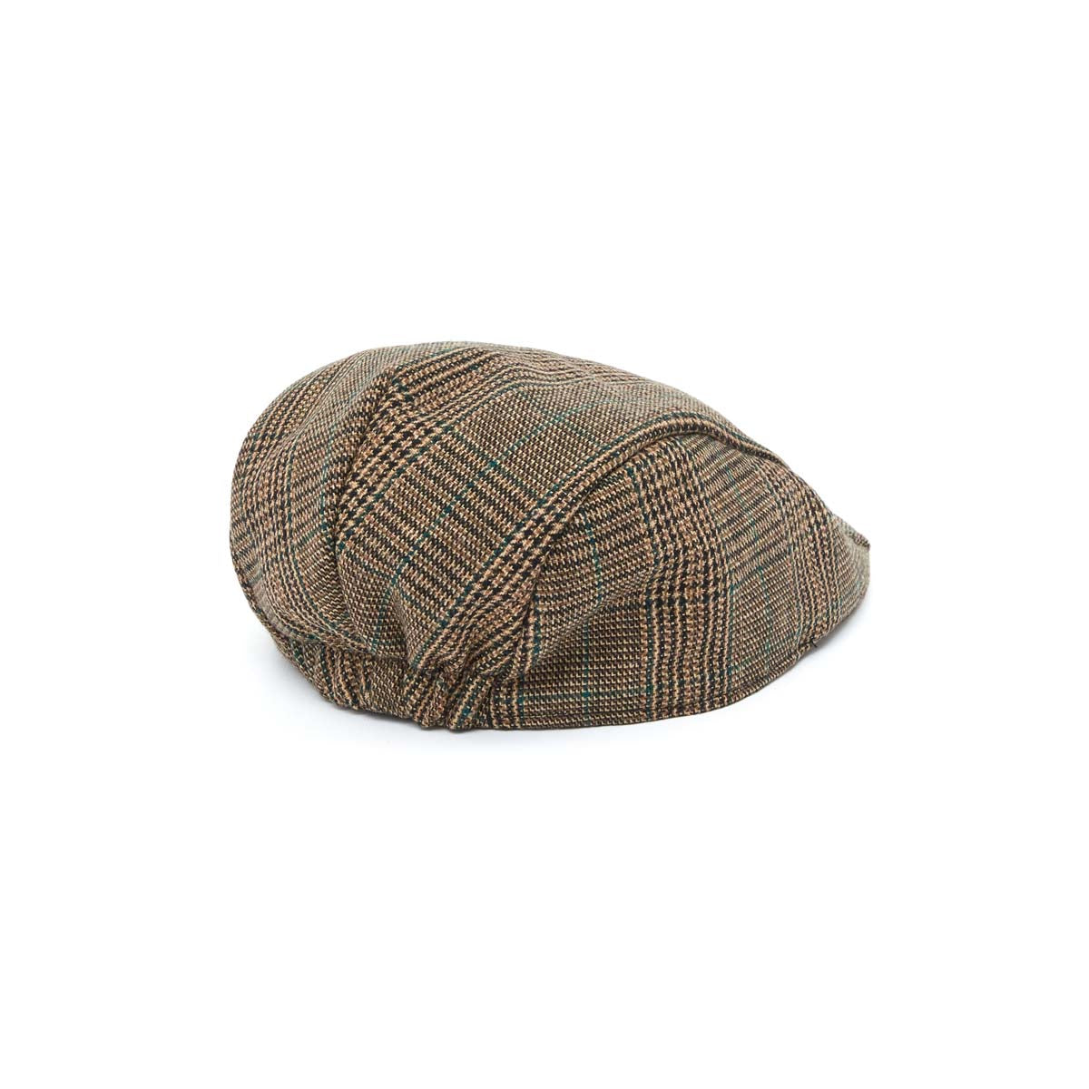 Casquette Plate Marron - 2 Tailles