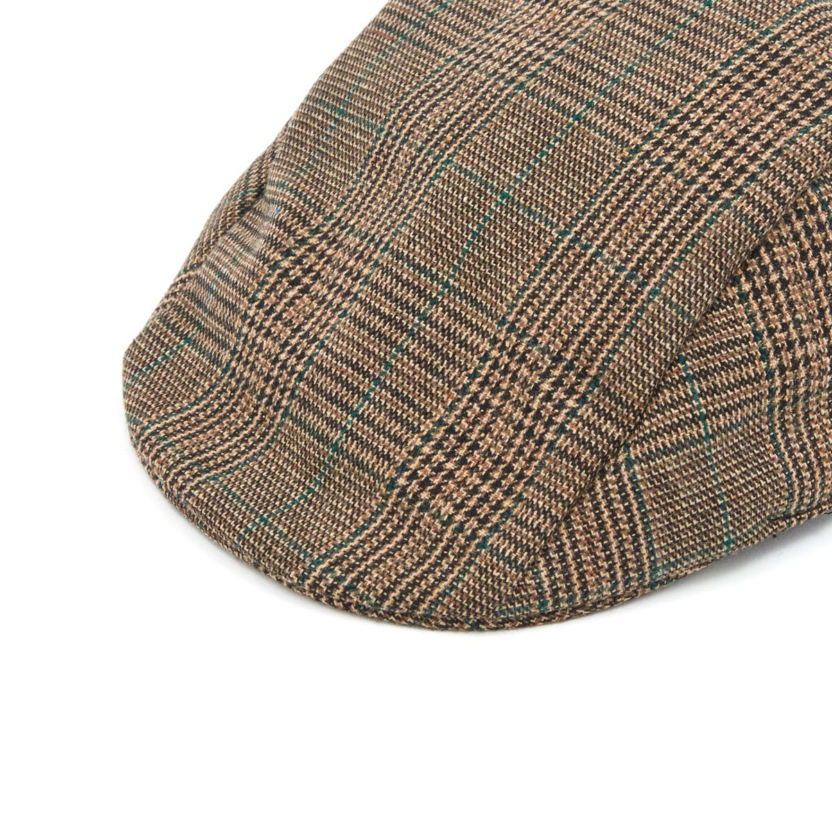 Casquette Plate Marron - 2 Tailles