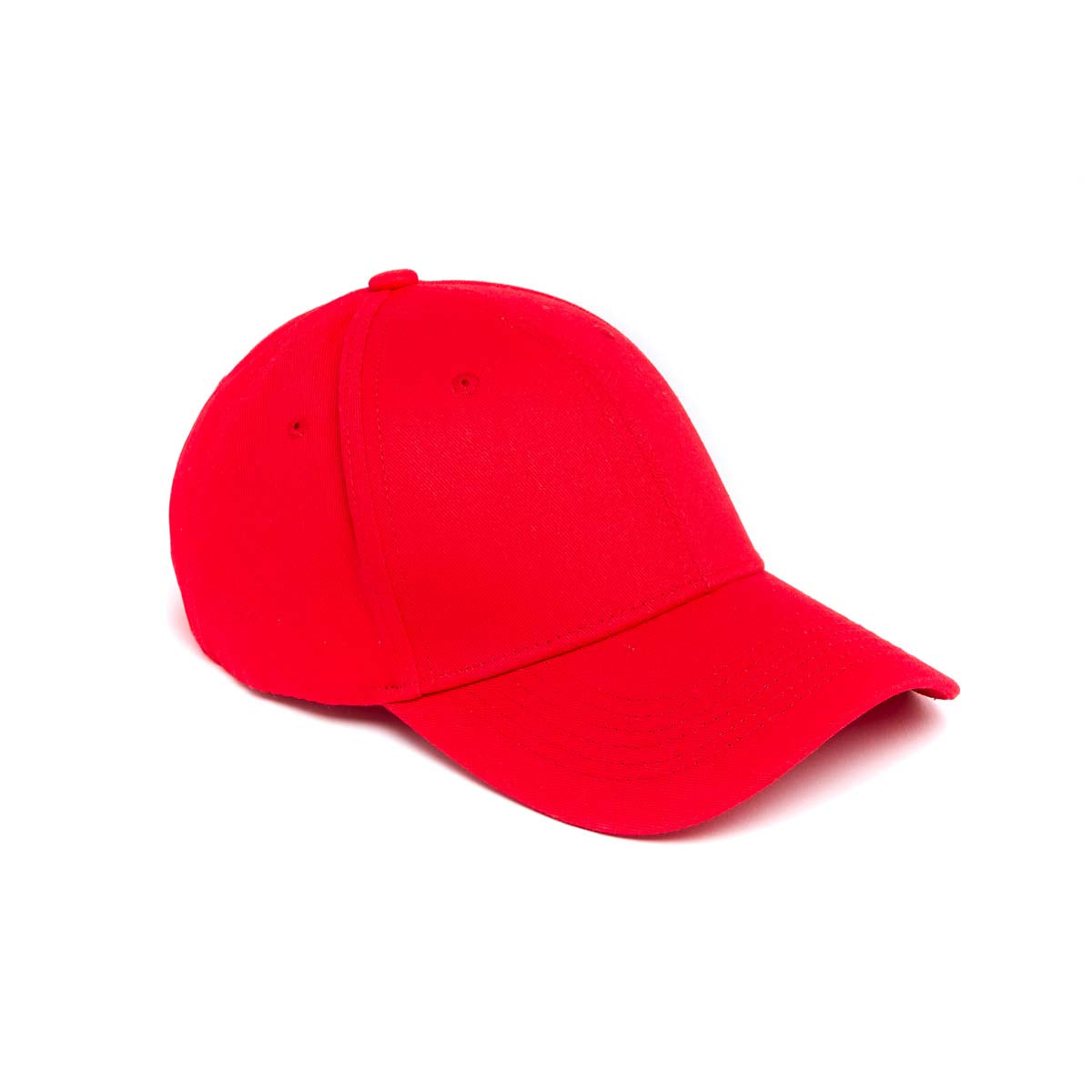 Casquette en 100% coton -  Rouge - Unisexe  - Anneau réglable - Draeger