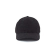 Casquette en Velour Noir - Homme - Taille Ajustable - 100% coton