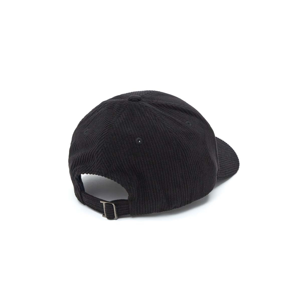 Casquette en Velour Noir - Homme - Taille Ajustable - 100% coton