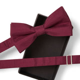 Noeud Papillon en Twill - Bordeaux