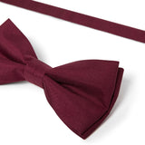 Noeud Papillon en Twill - Bordeaux