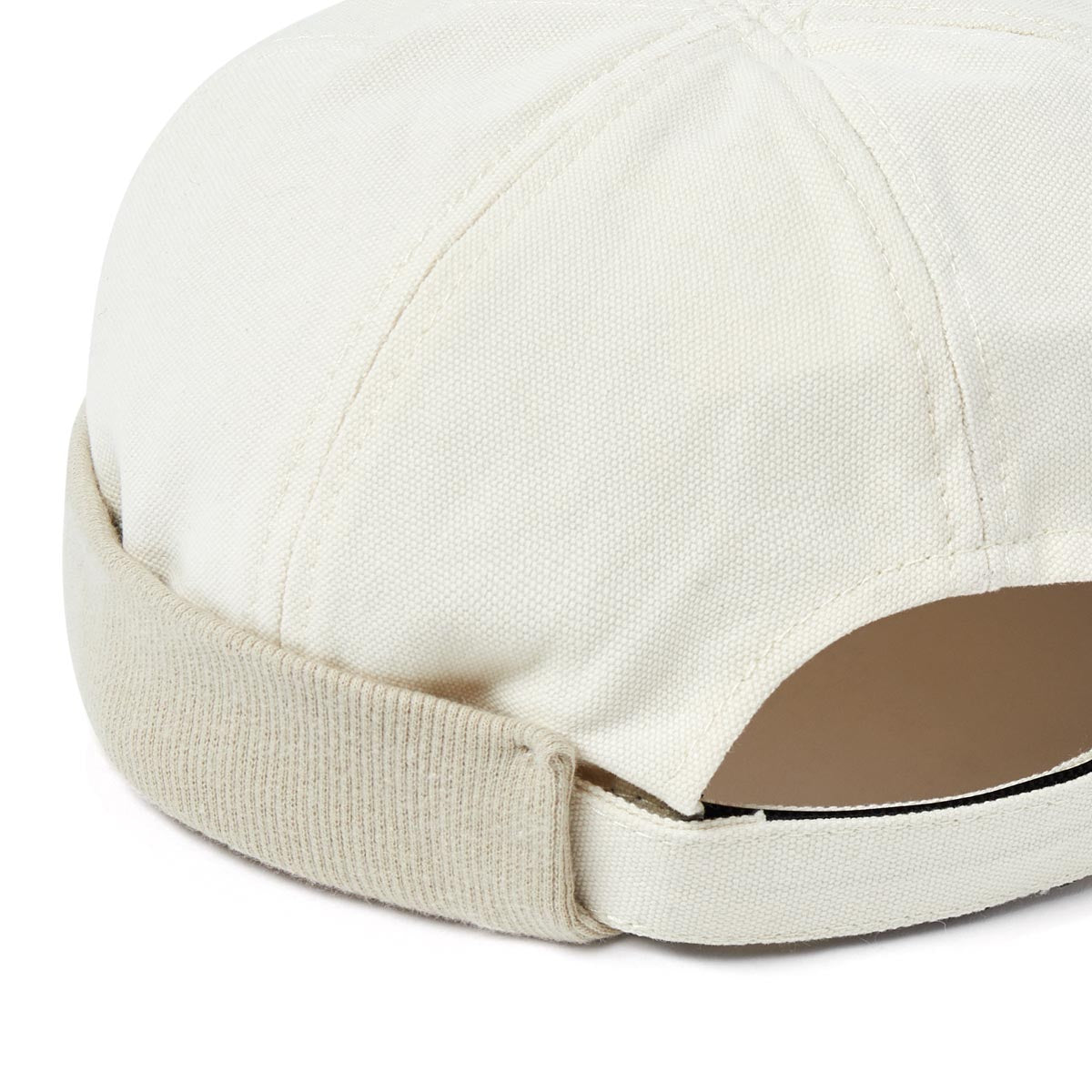 Bonnet docker en 100% coton - Uni beige - Homme - Taille unique - Anneau réglable - Draeger