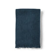 Etole en mohair - bleu canard