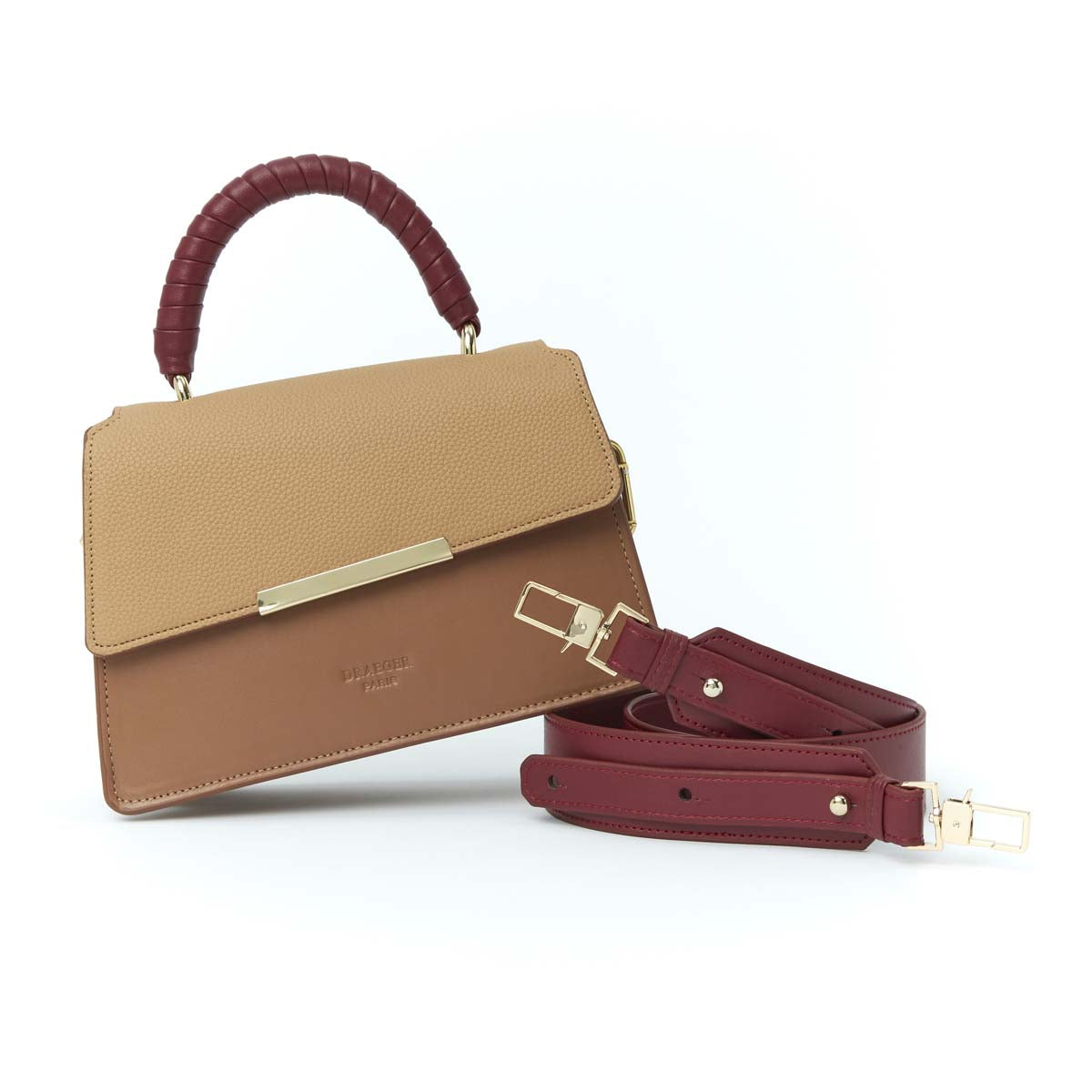 Sac Morgane en Cuir - Moka