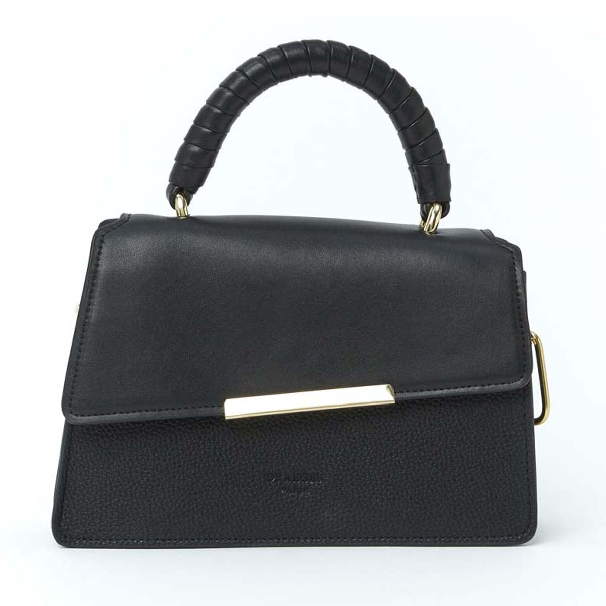 Sac en cuir Morgane - Noir