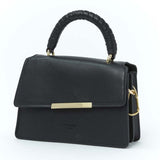 Sac en cuir Morgane - Noir