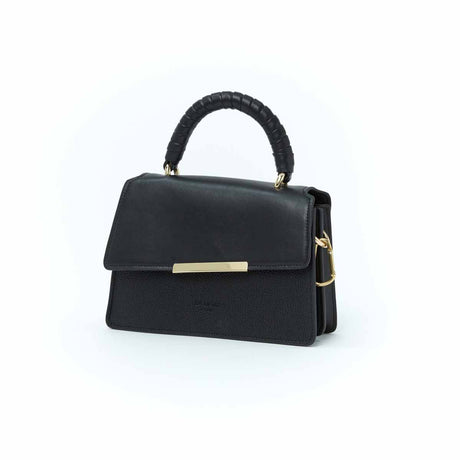 Sac en cuir Morgane - Noir