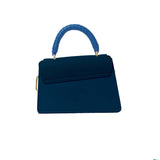 Sac en Cuir Morgane - Indigo