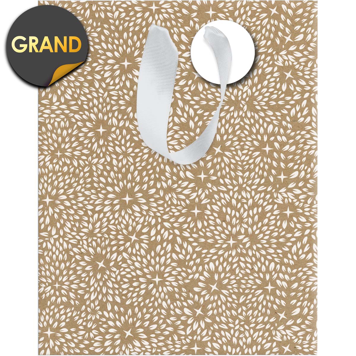 Sac Cadeau Neige Kraft - Grand Format