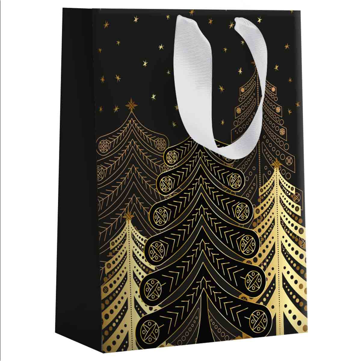 Sac Cadeau Sapins - Grand Format