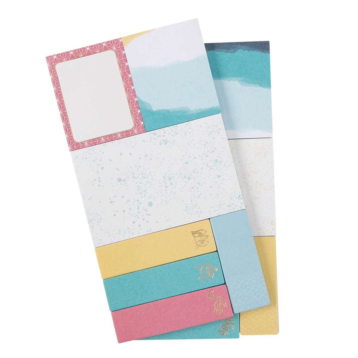 12 blocs de Sticky notes - multicolore