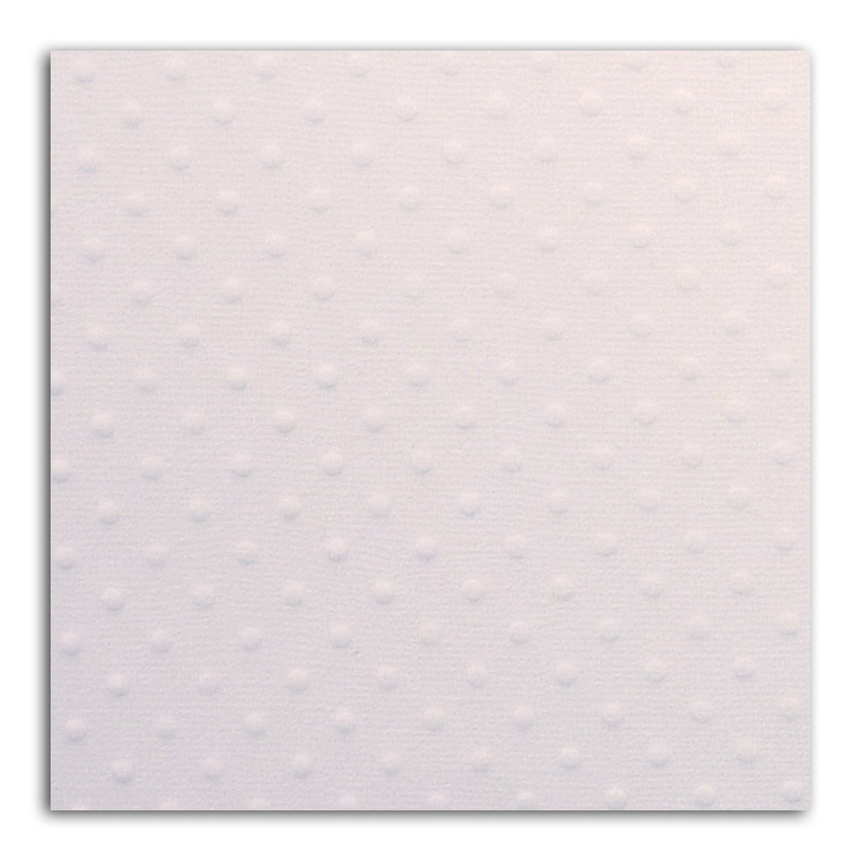 Lot de 5 Feuilles de Papier Scrapbooking Moucheté - Blanc à pois