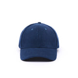 Casquette en Velours Côtelé - Bleu Marine