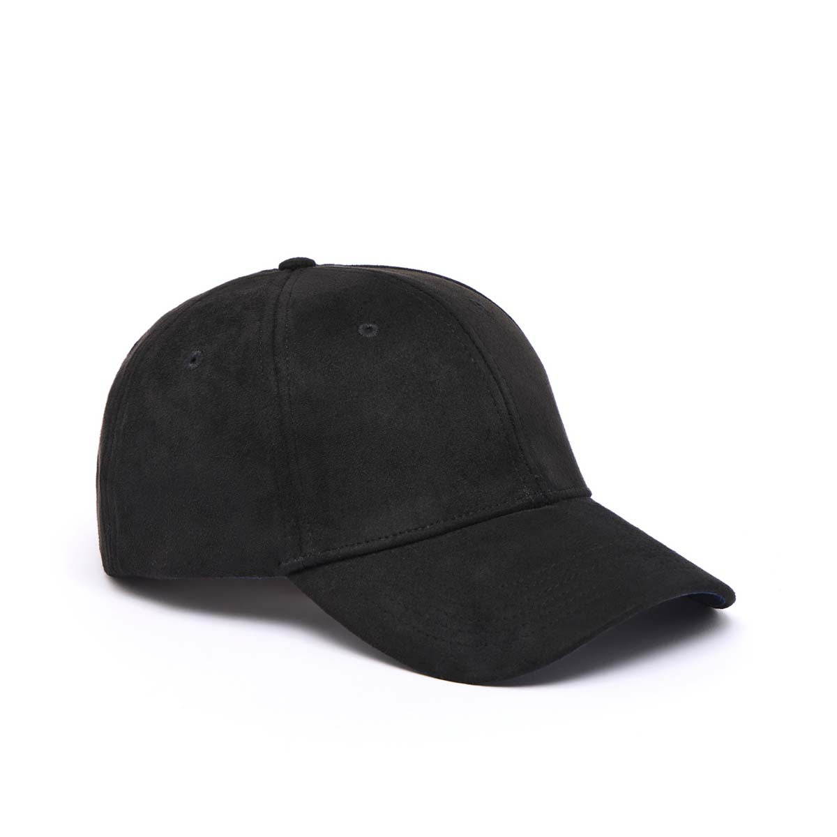 Casquette Effet Daim - Noir