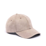 Casquette Effet Daim - Gris