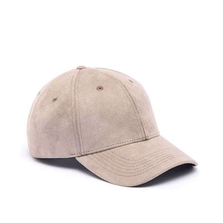 Casquette Effet Daim - Gris