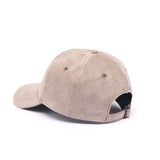 Casquette Effet Daim - Gris