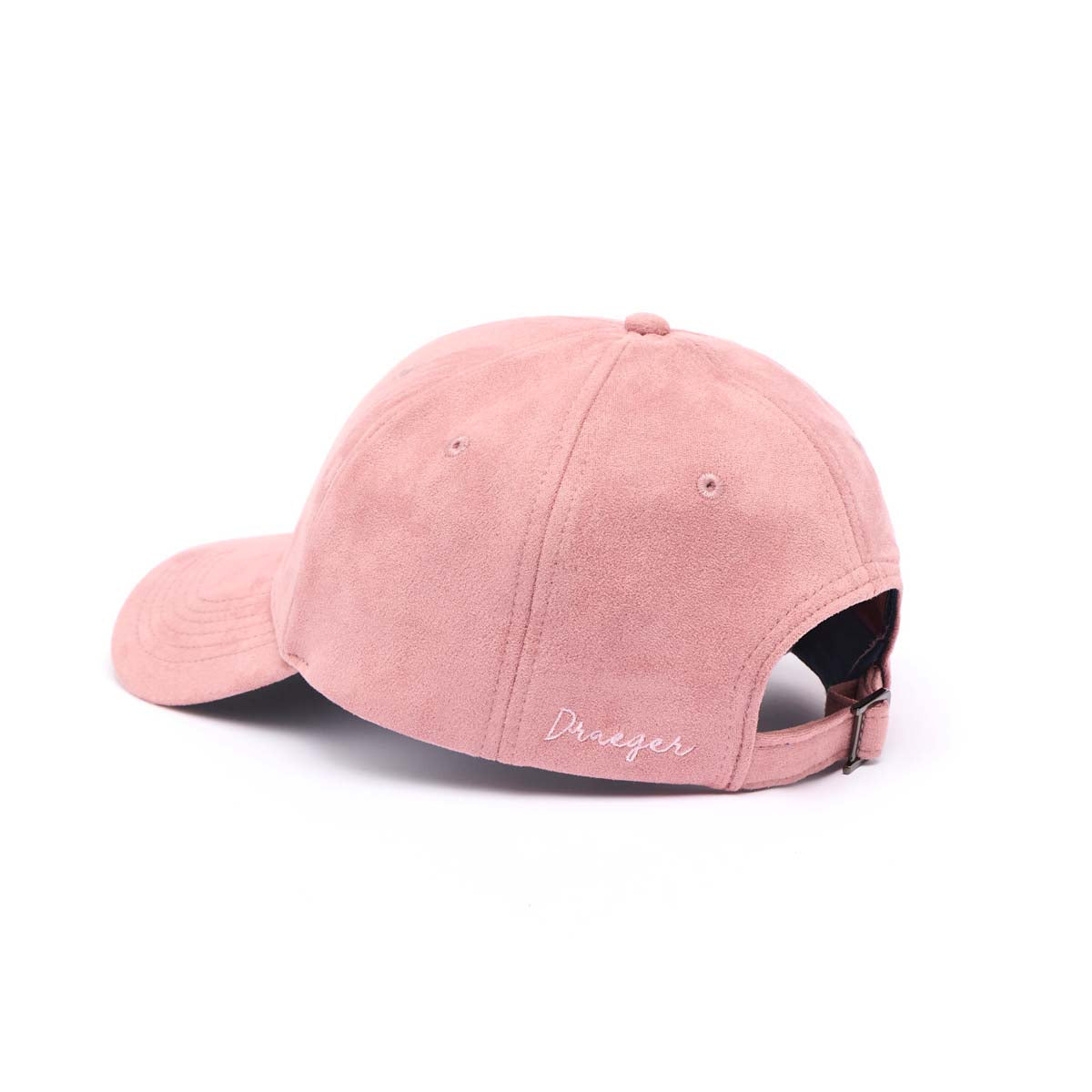 Casquette Effet Daim - Rose