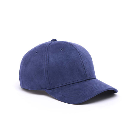 Casquette Effet Daim - Bleu Marine