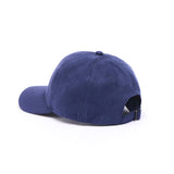 Casquette Effet Daim - Bleu Marine