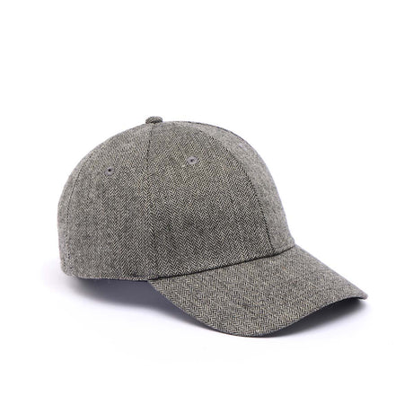 Casquette à Motifs Chevron - Gris