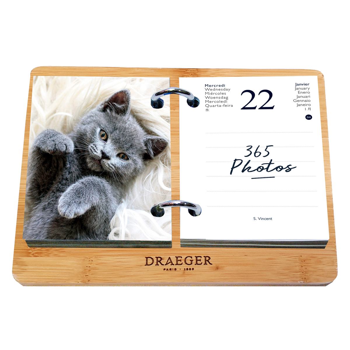 Yvon 2024 diary ephemeris box - different themes – Draeger Paris