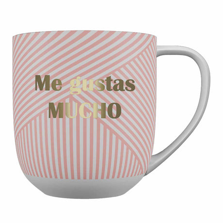 Mug cadeau - Me gustas mucho