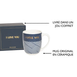 Mug cadeau - I love you