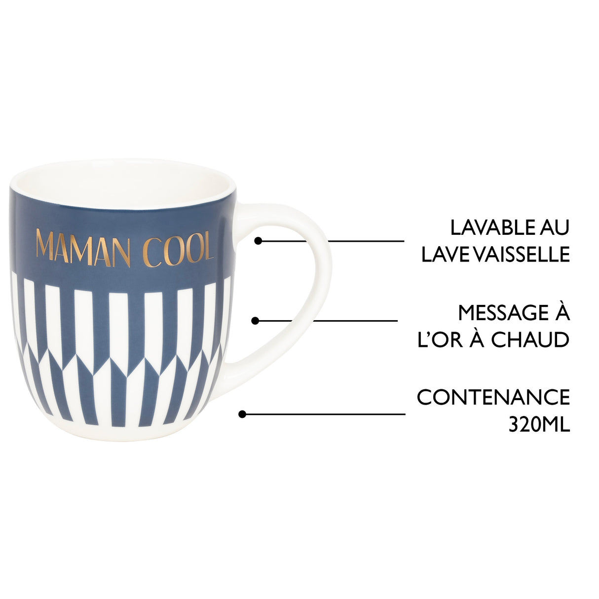 Mug En Céramique Avec Coffret Cadeau - Thème Famille