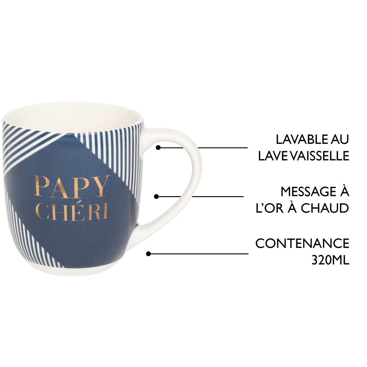 Mug cadeau - Papy Chéri