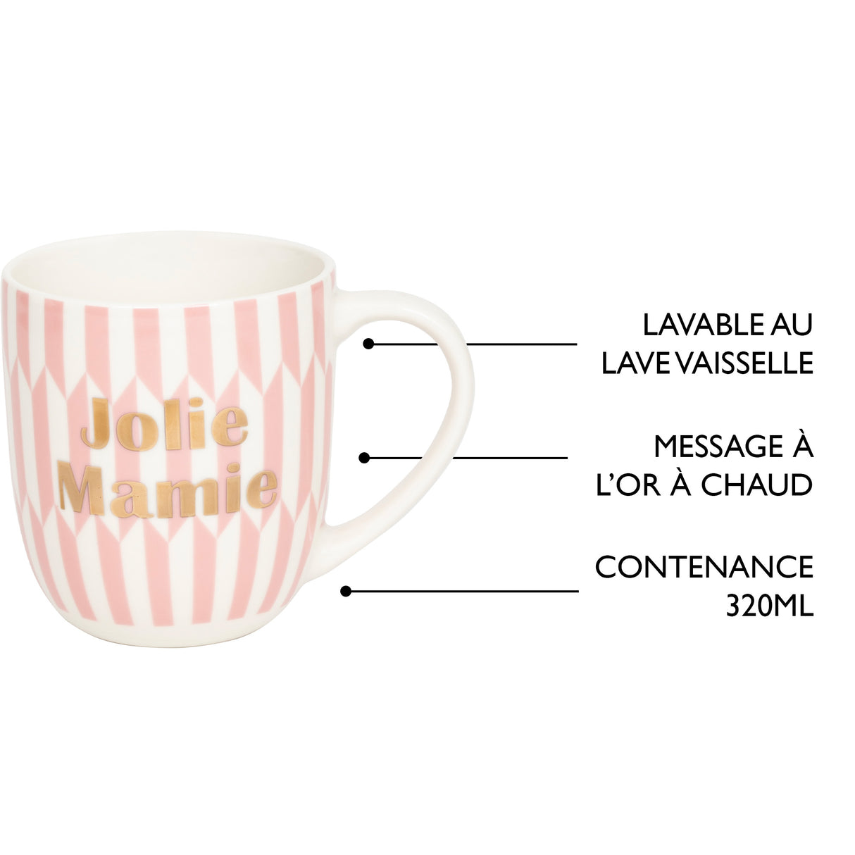 Mug En Céramique Avec Coffret Cadeau - Thème Famille