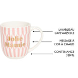 Mug En Céramique Avec Coffret Cadeau - Thème Famille