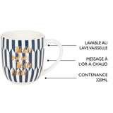 Mug En Céramique Avec Coffret Cadeau - Thème Famille