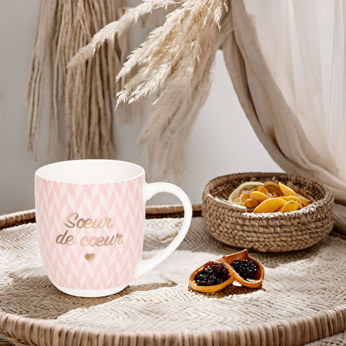 Mug cadeau - Sœur de Cœur