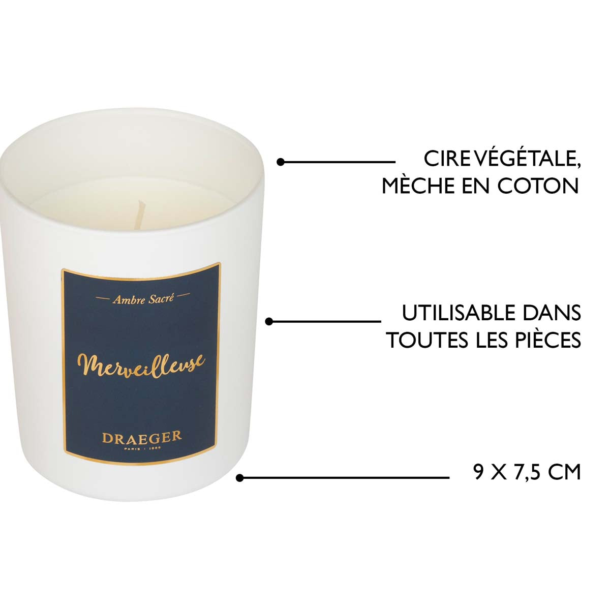 Bougie cadeau amitié