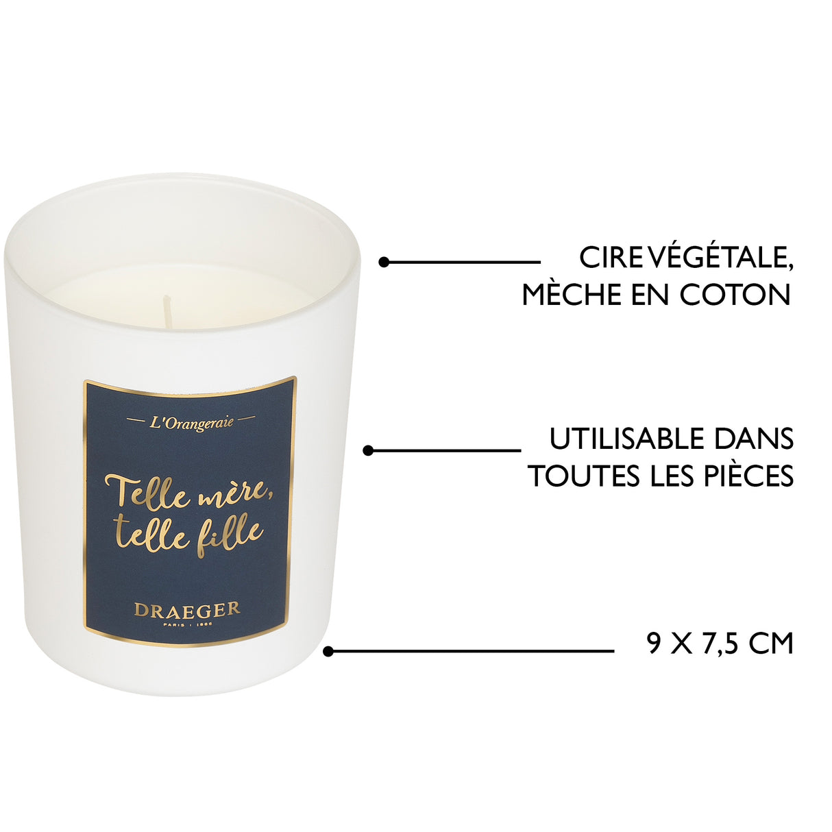 Bougie cadeau - Telle mère, telle fille