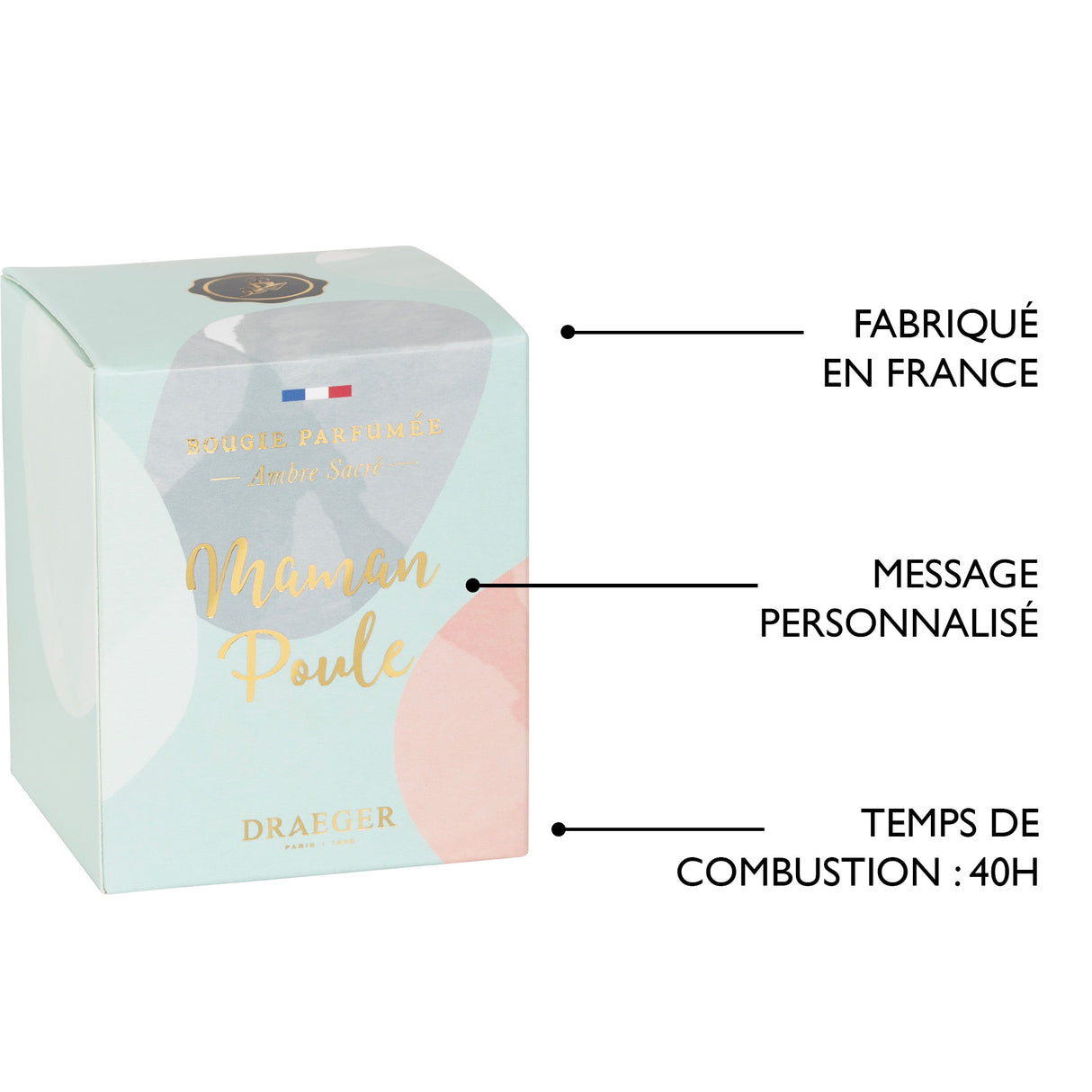 Gift candle - Maman Poule