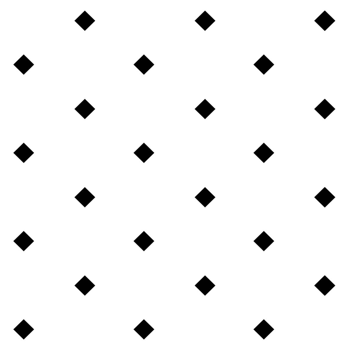 Set of 8 adhesive squares - black square pattern