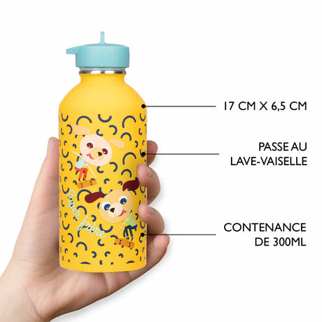 Children's stainless steel bottle - Super brother