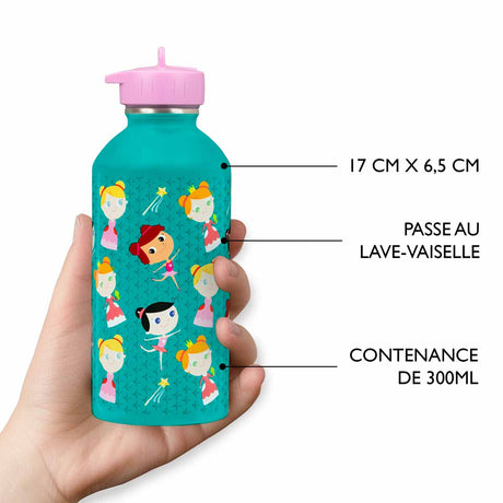 Children's stainless steel bottle - Princesses and Ballerinas