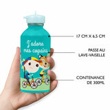 Children's stainless steel bottle - I love my friends