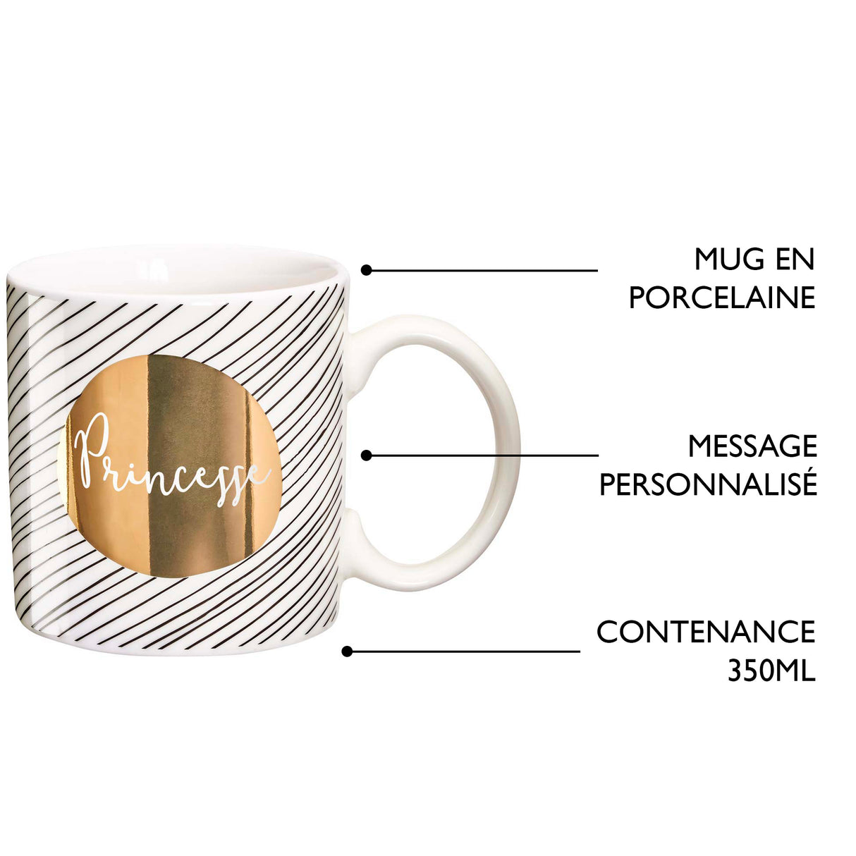 Mug cadeau Princesse